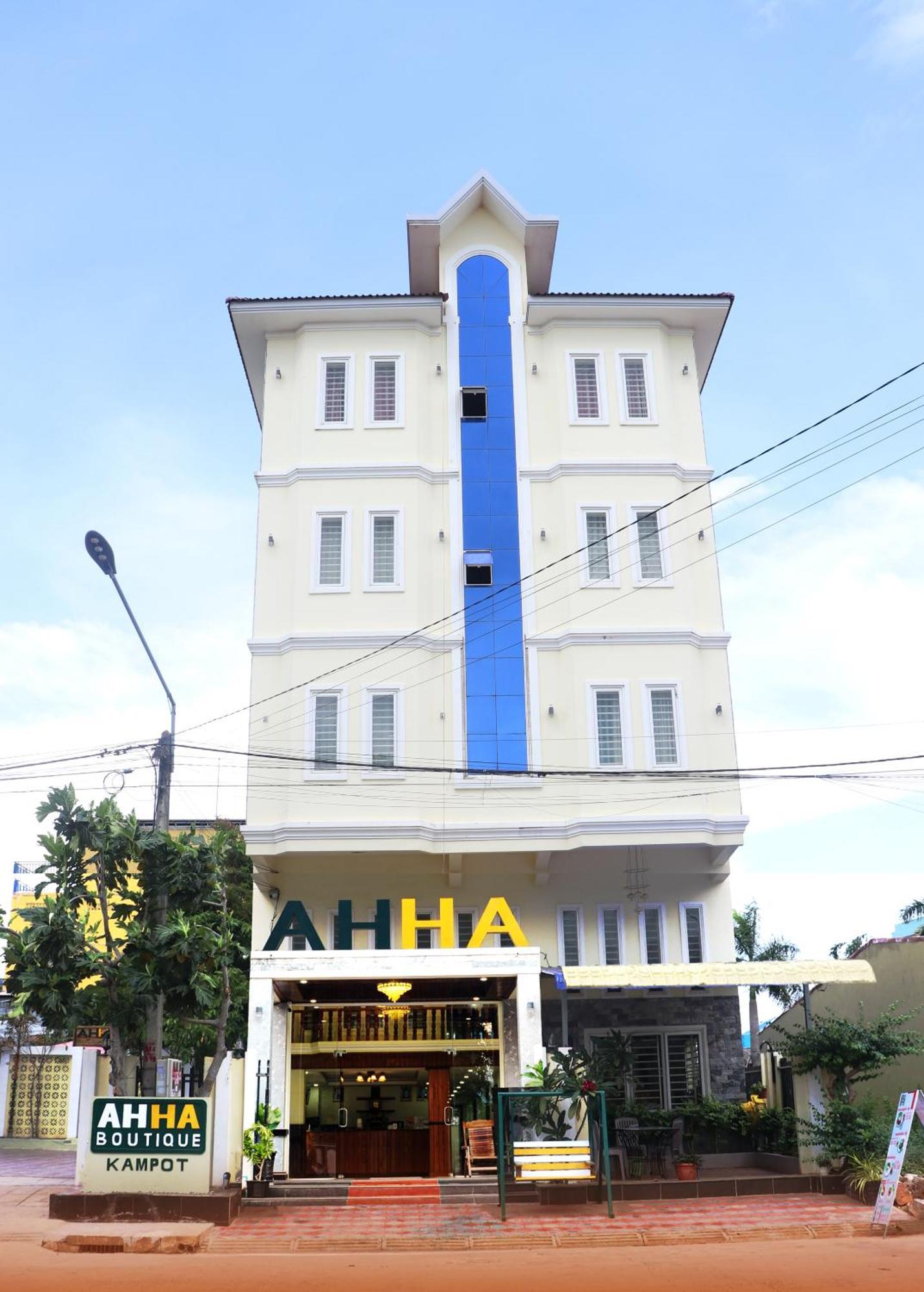 Hotel Ahha Boutique Kampot Exterior foto
