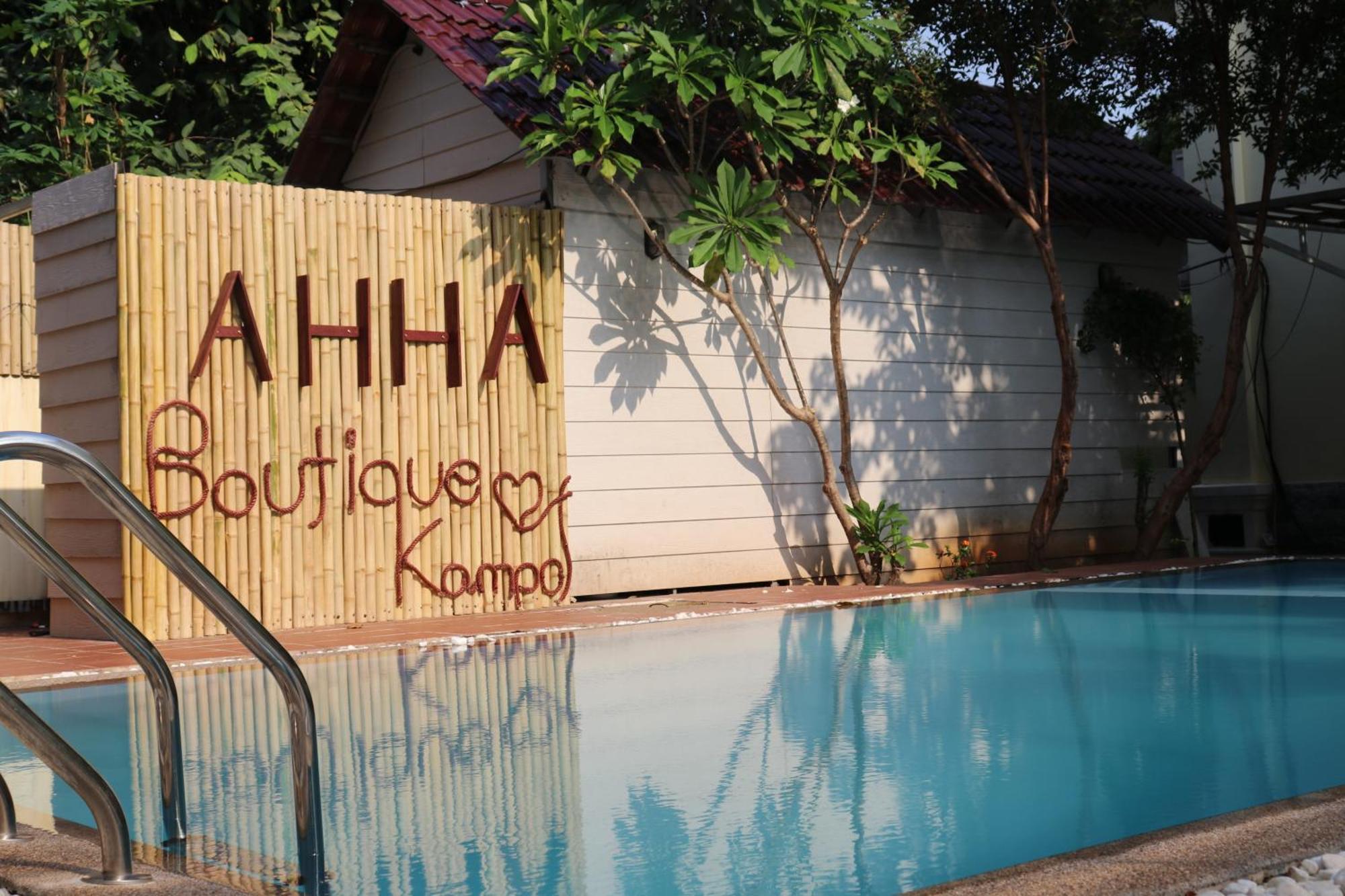 Hotel Ahha Boutique Kampot Exterior foto