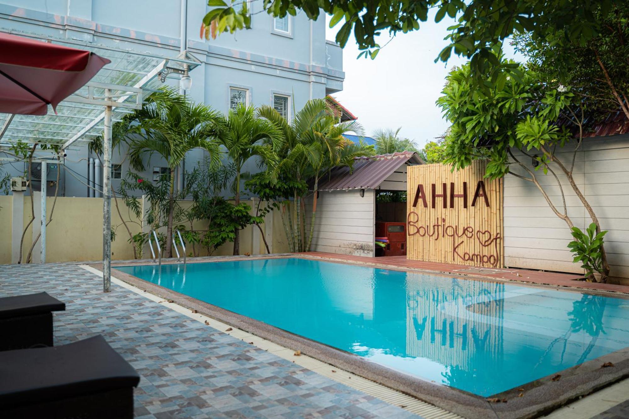 Hotel Ahha Boutique Kampot Exterior foto